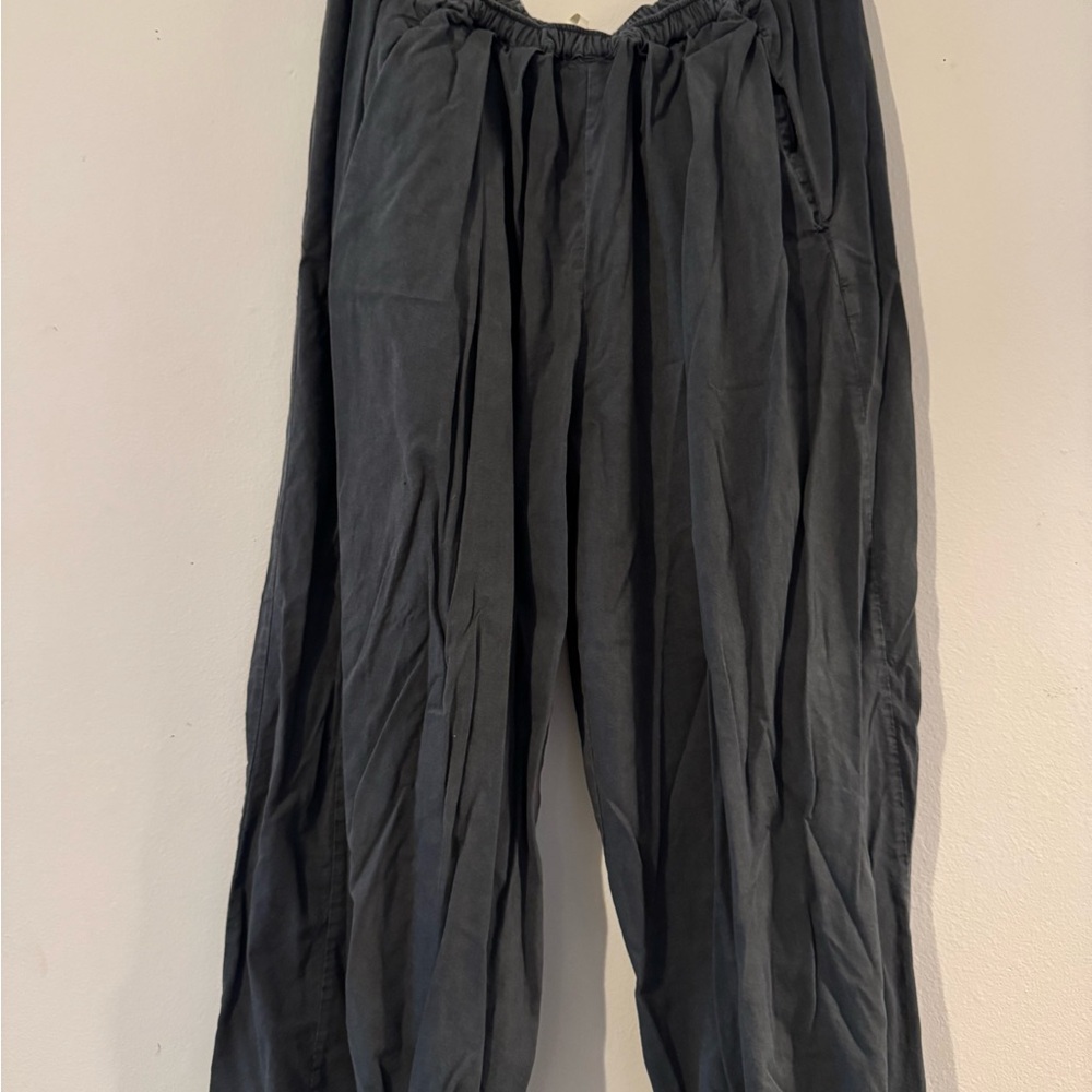 Free People Charcoal Gray Joggers